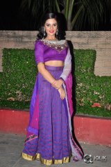 Sreemukhi at Dhanalakshmi Thalupu Thadithe Movie Audio Launch